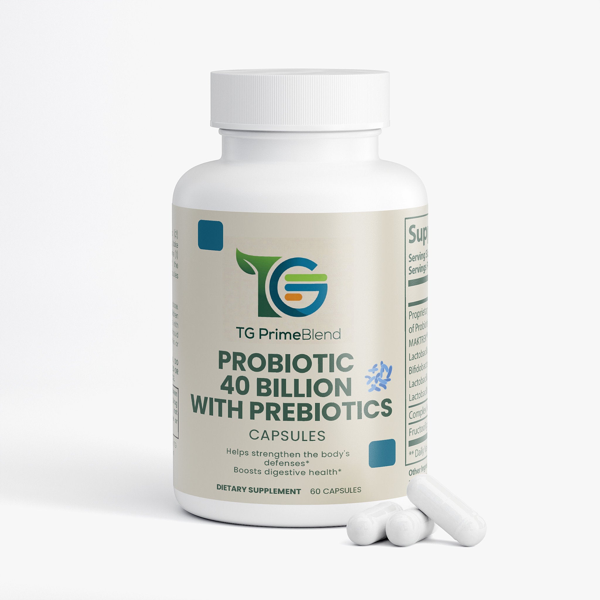 Probiotic 40 Billion with Prebiotics